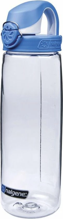 Nalgene OTF - Drinkfles - 650 Ml - Transparant/Blauw 6 Nalgene OTF - Drinkfles - 650 Ml - Transparant/Blauw - Image 4
