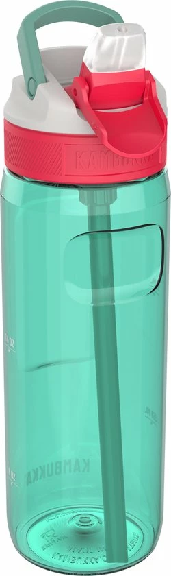 Kambukka Lagoon Drinkfles 750ml - Sage Green Met Geïntegreerd Rietje 3 Kambukka Lagoon Drinkfles 750ml - Sage Green Met Geïntegreerd Rietje