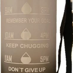 Drinky Motivatie Waterfles Met Tijdmarkering En Fruitfilter