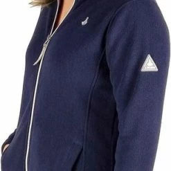 BJØRNSON Jenna Fleece Vest 4 Seizoenen Dames - Rits - Maat 48 - Donkerblauw -Alwero winkel 307x840 4