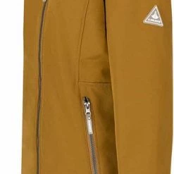 BJØRNSON Signe Softshell Winterjas Parka Dames - Teddy - Maat 38 - Tapenade -Alwero winkel 320x840