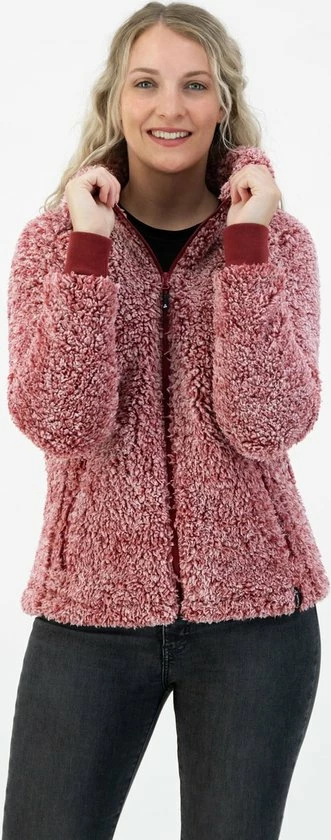 Kjelvik Dames Vest - Teddy Dames Vest - Philou - Rood Gemeleerd - Maat 50 4 Kjelvik Dames Vest - Teddy Dames Vest - Philou - Rood Gemeleerd - Maat 50 - Image 2