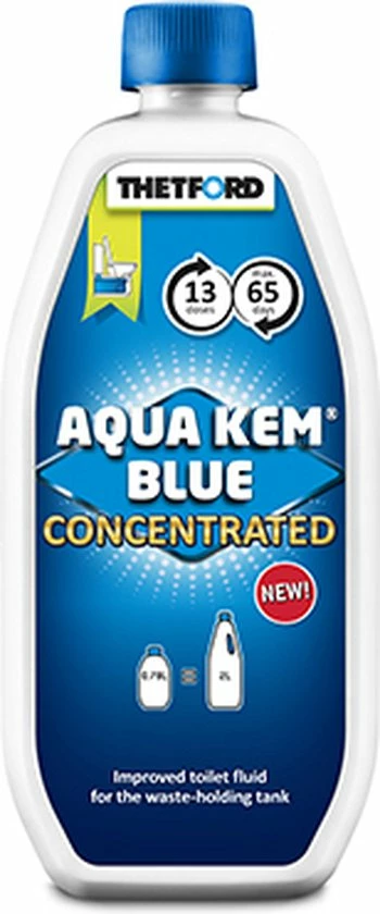Thetford Aqua Kem Blue - Concentrated - 0,8L 5 Thetford Aqua Kem Blue - Concentrated - 0,8L - Image 3