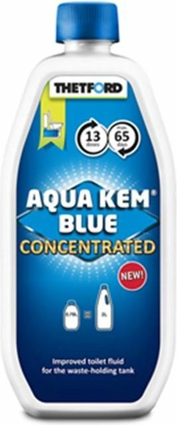 Thetford Aqua Kem Blue - Concentrated - 0,8L 4 Thetford Aqua Kem Blue - Concentrated - 0,8L - Image 2