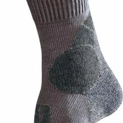 FALKE TK1 Adventure Wandelsokken Dikke Versterkte Thermische Sokken Zonder Patroon Met Medium Padding Lang En Warm Winter Merinowol Grijs Heren Sportsokken - Maat 42-43 -Alwero winkel 391x840