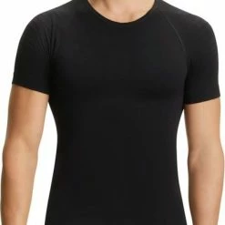 FALKE Warm Tight Fit Slim Fit Basislaag Top Met Korte Mouwen Sneldrogende Thermo Ademend Thermo-Ondergoed Zwart Heren Underwear - T-shirt - Maat L 32 FALKE Warm Tight Fit Slim Fit Basislaag Top Met Korte Mouwen Sneldrogende Thermo Ademend Thermo-Ondergoed Zwart Heren Underwear - T-shirt - Maat L -Alwero winkel 398x840