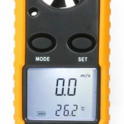 Anemometer Draagbaar Compact HaverCo / Windmeter 30m/s Met LCD Scherm Digitaal