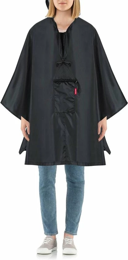 Reisenthel Mini Maxi Poncho Regenponcho - Opvouwbaar - Signature Navy Blauw 5 Reisenthel Mini Maxi Poncho Regenponcho - Opvouwbaar - Signature Navy Blauw - Image 3
