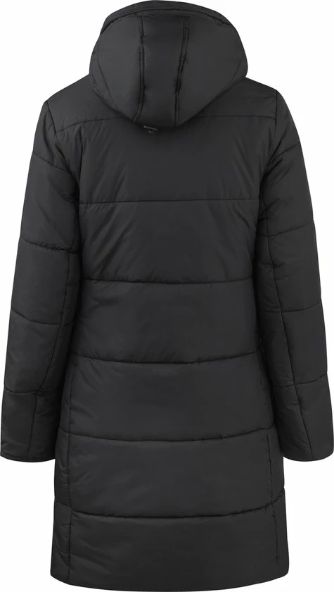 BJØRNSON FIA Winterparka Dames - Winddicht - Waterafstotend - Gewatteerd Gevoerd - Capuchon - Warm - Outdoor Damesjas - Winterjas - Maat 38 - Zwart 4 BJØRNSON FIA Winterparka Dames - Winddicht - Waterafstotend - Gewatteerd Gevoerd - Capuchon - Warm - Outdoor Damesjas - Winterjas - Maat 38 - Zwart - Image 2