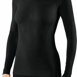 FALKE Warm Tight Fit Slim Fit Base Layer Top Met Lange Mouwen Sneldrogende Thermo Ademend Thermo-Ondergoed Zwart Dames Underwear - Longsleeve - Maat M -Alwero winkel 482x840 2