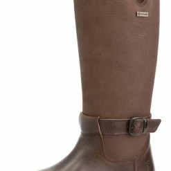 Travelin' Greenland Dames Outdoorlaarzen - Waterdicht En Gevoerde Wandellaars - Donkerbruin Leer - Maat 39 -Alwero winkel 487x840 2