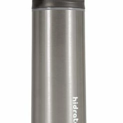 Hidrate Spark Straw Slimme Waterfles - Roestvrij Staal - 500ml - LED Verlichting - Zilverkleurig