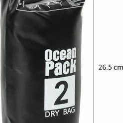 Merkloos Decopatent® Waterdichte Tas - Dry Bag - 2L - Ocean Pack - Dry Sack - Survival Outdoor Rugzak - Drybags - Boottas - Zeiltas - Zwart 15 Merkloos Decopatent® Waterdichte Tas - Dry Bag - 2L - Ocean Pack - Dry Sack - Survival Outdoor Rugzak - Drybags - Boottas - Zeiltas - Zwart -Alwero winkel 496x840 1