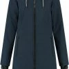Kjelvik Dames Winterjas - Softshell Parka Dames - Tina - Blauw - Maat 42