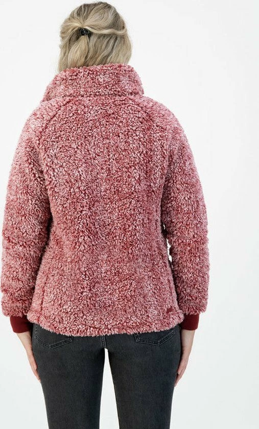 Kjelvik Dames Vest - Teddy Dames Vest - Philou - Rood Gemeleerd - Maat 50 6 Kjelvik Dames Vest - Teddy Dames Vest - Philou - Rood Gemeleerd - Maat 50 - Image 4