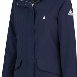 BJØRNSON Selma Regenjas / Zomerjas Dames - Waterdicht - Maat 54 - Donkerblauw -Alwero winkel 525x840 1