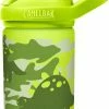 CamelBak Eddy+ Kids Single Wall SST - Drinkfles - 400 Ml - Groen (Dino Camo)