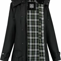 MGO Leisure Wear Kate Wax Parka Outdoorjas Dames - Maat M