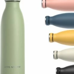 LARS NYSØM Roestvrijstalen Drinkfles 'Ren' 500ml Sage