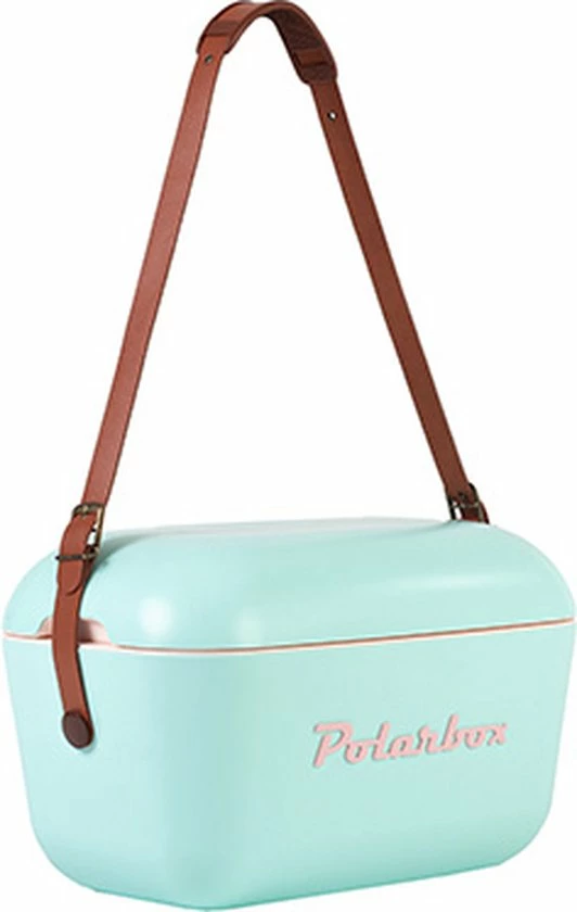 Polarbox - Koelbox - Met Schouderband - Pastelgroen - 12 Liter - 40x26x(H)23cm 4 Polarbox - Koelbox - Met Schouderband - Pastelgroen - 12 Liter - 40x26x(H)23cm - Image 2