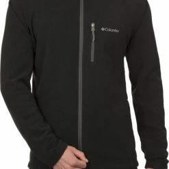 Columbia Fast Trek II Jacket - Fleece Vest Heren Volwassenen - Sluiting En Zakken Met Rits - Outdoorvest - Zwart - Maat L -Alwero winkel 534x840 1