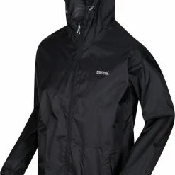 Regatta Pack-It II Regenjas - Maat M - Mannen - Zwart -Alwero winkel 541x840