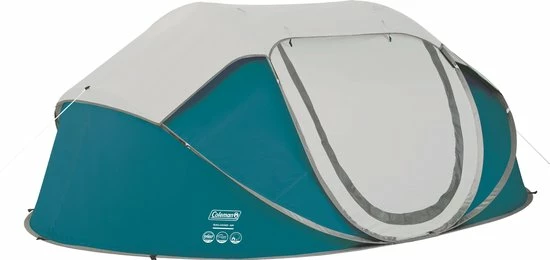 Coleman Galiano 4 Pop-up Tent - 4-Persoons - Blauw/Wit 4 Coleman Galiano 4 Pop-up Tent - 4-Persoons - Blauw/Wit - Image 2