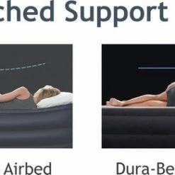 Intex Luchtbed - Ultra Plush - Formaat: Queen - B152 X L203 X H46 Cm - Ingebouwde Pomp - Met Reparatieset -Alwero winkel 550x261