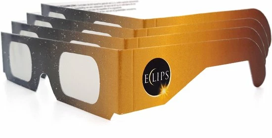 Eclipsbrillen.nl Eclips Bril Voor Zonsverduistering - 4 Eclipsbrillen - Full Color 3 Eclipsbrillen.nl Eclips Bril Voor Zonsverduistering - 4 Eclipsbrillen - Full Color