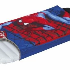 ReadyBed Spiderman Ready Bed Luchtbed Met Slaapzak - 1-persoons -Alwero winkel 550x306 2
