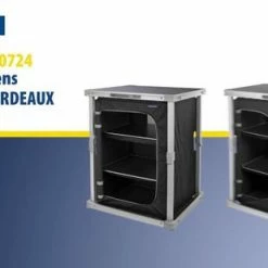 Campart Travel Campingkast Bordeaux 60x48x81 Cm Zwart -Alwero winkel 550x309 33