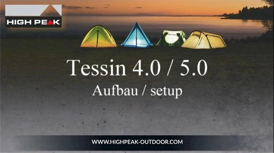 High Peak Tessin 4.0 Koepeltent - Nimbus Grijs - 4 Persoons 4 High Peak Tessin 4.0 Koepeltent - Nimbus Grijs - 4 Persoons - Image 2