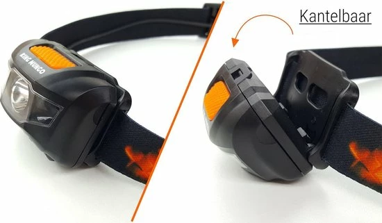 Hoofdlamp LED - Hoofdlampje Waterdicht - Incl AAA Batterijen - Rood - King Mungo 7 Hoofdlamp LED - Hoofdlampje Waterdicht - Incl AAA Batterijen - Rood - King Mungo - Image 5