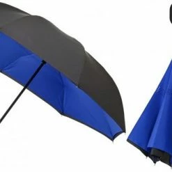 Impliva RU-6 Inside Out Windproof Paraplu - Dubbeldoeks - Ø 107 Cm - Zwart/Blauw 19 Impliva RU-6 Inside Out Windproof Paraplu - Dubbeldoeks - Ø 107 Cm - Zwart/Blauw -Alwero winkel 550x329