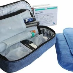 Smartcoolr Smart Cool'R Diabetes Tas - Diabetes Etui - Insuline Koeltas - Insuline Etui - Diabetes Tasje - Medische Koeltas Voor Insulinespuit Met 2 Ice Packs Voor Optimale Temperatuur