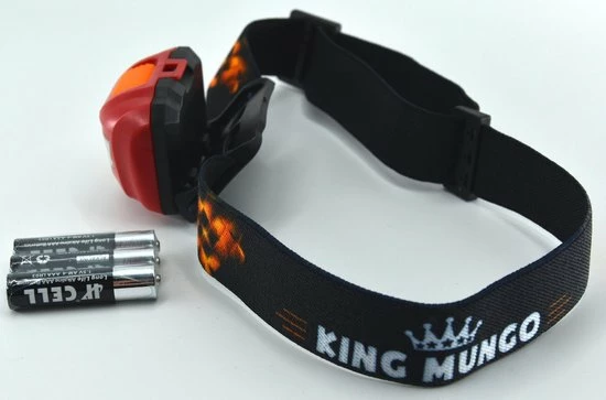 Hoofdlamp LED - Hoofdlampje Waterdicht - Incl AAA Batterijen - Rood - King Mungo 5 Hoofdlamp LED - Hoofdlampje Waterdicht - Incl AAA Batterijen - Rood - King Mungo - Image 3