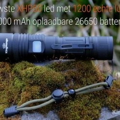 King Mungo Zaklamp LED Oplaadbaar USB 5000 MAh Militaire Zaklamp 1200 Echte Lumen KM-55 13 King Mungo Zaklamp LED Oplaadbaar USB 5000 MAh Militaire Zaklamp 1200 Echte Lumen KM-55 -Alwero winkel 550x364