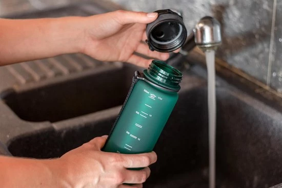 Drinkfles 650ml - Sport Bidon Drinkbus Luxe Hoge Kwaliteit - Groen - King Mungo 7 Drinkfles 650ml - Sport Bidon Drinkbus Luxe Hoge Kwaliteit - Groen - King Mungo - Image 5