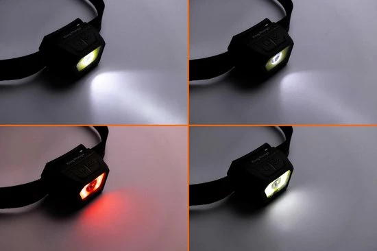 Hoofdlamp LED Oplaadbaar Rood - Bewegingssensor - 300 Lumen - King Mungo KMHL035 10 Hoofdlamp LED Oplaadbaar Rood - Bewegingssensor - 300 Lumen - King Mungo KMHL035 - Image 8