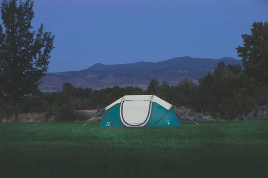 Coleman Galiano 4 Pop-up Tent - 4-Persoons - Blauw/Wit 7 Coleman Galiano 4 Pop-up Tent - 4-Persoons - Blauw/Wit - Image 5