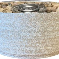 Your Love Story Uren Gezelligheid Op Tafel | Licht Kachel | Tafelhaard | Duurzaam Geproduceerd | Verwarming | Modieuze Kachel | Tafelhaard Binnen En Buiten | Bloempot Kachel Met Steentjes | Tafelvuur Voor Binnen En Buiten | Brandgel Haard Met Natuurstenen