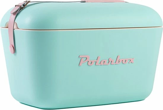 Polarbox - Koelbox - Met Schouderband - Pastelgroen - 12 Liter - 40x26x(H)23cm 3 Polarbox - Koelbox - Met Schouderband - Pastelgroen - 12 Liter - 40x26x(H)23cm