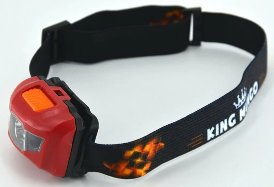 Hoofdlamp LED - Hoofdlampje Waterdicht - Incl AAA Batterijen - Rood - King Mungo 6 Hoofdlamp LED - Hoofdlampje Waterdicht - Incl AAA Batterijen - Rood - King Mungo - Image 4