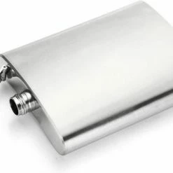 Fackelmann Zakfles - Heupfles Met Schroefdop - RVS - 230ml -Alwero winkel 550x381