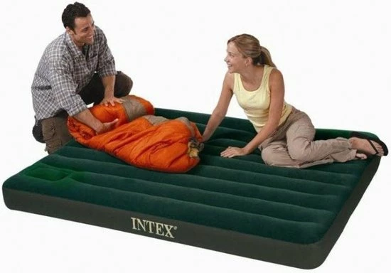 Intex Downy Luchtbed - 2-persoons - 152x203x22cm 4 Intex Downy Luchtbed - 2-persoons - 152x203x22cm - Image 2