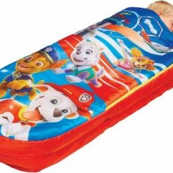 Paw Patrol Junior ReadyBed-2 In 1 Kids Sleeping Inflatable Air Bed In A Bag With A Pump, Polyester, Single -Alwero winkel 550x387 3