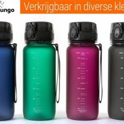 Drinkfles 650ml - Sport Bidon Drinkbus Luxe Hoge Kwaliteit - Groen - King Mungo 16 Drinkfles 650ml - Sport Bidon Drinkbus Luxe Hoge Kwaliteit - Groen - King Mungo -Alwero winkel 550x393