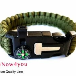 Now4you.nl Groen Paracord Survival Armband -Alwero winkel 550x413 4