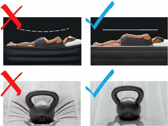 Intex Downy Luchtbed - 2-persoons - 152x203x22cm 13 Intex Downy Luchtbed - 2-persoons - 152x203x22cm - Image 11