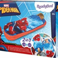 ReadyBed Spiderman Ready Bed Luchtbed Met Slaapzak - 1-persoons -Alwero winkel 550x443 7